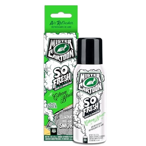 Turtle Wax Mister Cartoon So Fresh Odor Eliminating Fogger